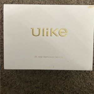 Ulike IPL Hair Removal Device - White - NEVER USED - ALL PARTS INCLUDED